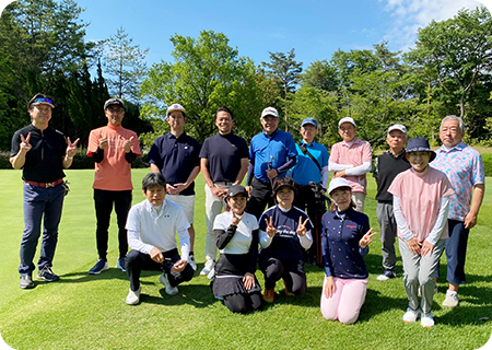 元氣倶楽部ゴルフコンペ